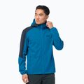 Jack Wolfskin Go Hike Herren Softshelljacke blau 1306921_1361