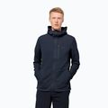 Jack Wolfskin Herren Modesto Fleece-Sweatshirt navy blau 1706492_1010