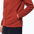 Jack Wolfskin Herren Modesto Fleece-Sweatshirt rot 1706492_3740 5