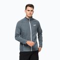 Jack Wolfskin Herren Active Tongari grau Fleece-Sweatshirt 1709472_6098