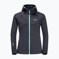 Jack Wolfskin Damen Hydro Grid Fleece-Sweatshirt grau 1709911_1389 10