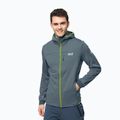 Jack Wolfskin Herren Hydro Grid Fleece-Sweatshirt grau 1710001_6098