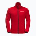 Jack Wolfskin Herren Fleece-Sweatshirt Dna rot 1710271_2206 4
