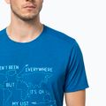 Jack Wolfskin Herren-Trekking-T-Shirt Pack & Go Travel blau 1808551_1361 3
