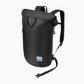Jack Wolfskin Helsinki Rolltop 18 l ultra schwarzer Tagesrucksack