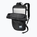 Jack Wolfskin Helsinki Rolltop 18 l ultra schwarzer Tagesrucksack 4