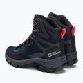 Jack Wolfskin Damen-Trekkingstiefel Rebellion Guide Texapore Mid schwarz-blau 4053801 3
