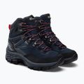 Jack Wolfskin Damen-Trekkingstiefel Rebellion Guide Texapore Mid schwarz-blau 4053801 4