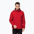 Jack Wolfskin Herren Stormy Point 2L Regenjacke rot 1111142_2206