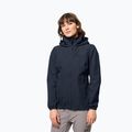 Jack Wolfskin Damen Stormy Point 2L Regenjacke navy blau 1111202