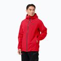 Jack Wolfskin Herren Highest Peak Regenjacke rot 1115131_2206