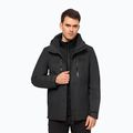 Jack Wolfskin Herren Regenjacke Jasper schwarz 1115261_6000_006