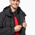 Jack Wolfskin Herren Regenjacke Jasper schwarz 1115261_6000_006 6