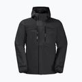 Jack Wolfskin Herren Regenjacke Jasper schwarz 1115261_6000_006 7