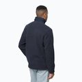Jack Wolfskin Herren Kingsway Fleece-Sweatshirt navy blau 1709002 2