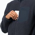 Jack Wolfskin Herren Kingsway Fleece-Sweatshirt navy blau 1709002 4