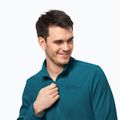 Jack Wolfskin Herren Fleece-Sweatshirt Taunus HZ blau 1709522_4133_002 3