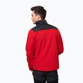 Jack Wolfskin Herren Dna Grizzly Fleece-Sweatshirt rot 1709982 2