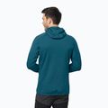 Herren Jack Wolfskin Hydro Grid Hooded FZ Fleece-Sweatshirt blau 1710002 2
