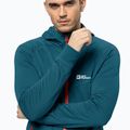Herren Jack Wolfskin Hydro Grid Hooded FZ Fleece-Sweatshirt blau 1710002 3