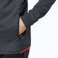 Herren Jack Wolfskin Hydro Grid Hooded FZ Fleece-Sweatshirt grau 1710002 5