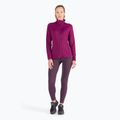 Jack Wolfskin Damen-Fleece-Sweatshirt Peak Grid Fleece lila 1710351 2