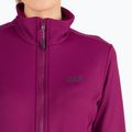 Jack Wolfskin Damen-Fleece-Sweatshirt Peak Grid Fleece lila 1710351 6