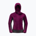 Jack Wolfskin Damen Rotwand Kapuzen-Fleece-Sweatshirt lila 1710741 9