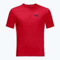 Jack Wolfskin Herren-Trekking-T-Shirt Tech rot 1807071_2206 3