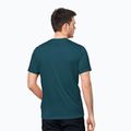 Herren Jack Wolfskin Wandern Grafik-T-Shirt blau 1808761_4133 2