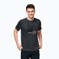 Herren Jack Wolfskin Wandern Grafik grau T-shirt 1808761_6230