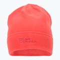 Jack Wolfskin Real Stuff orange Fleece Wintermütze 1909852 2