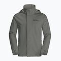 Jack Wolfskin Herren Stormy Point 2L Regenjacke grün 1111142 9
