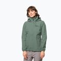 Jack Wolfskin Damen Stormy Point 2L Regenjacke grün 1111202