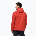 Jack Wolfskin Herren Pack & Go Shell Regenjacke rot 1111503_2193_005 2