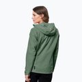 Jack Wolfskin Pack & Go Shell Damen Regenjacke grün 1111514_4151_005 2