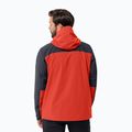 Jack Wolfskin Herren Go Hike Regenjacke rot 1114051 2