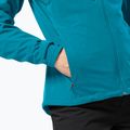 Jack Wolfskin Damen Highest Peak Regenjacke blau 1115121_1281_001 3