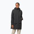 Jack Wolfskin Damen Regenjacke Goldgewann Parka schwarz 1115731_6350_002