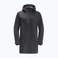 Jack Wolfskin Damen Regenjacke Goldgewann Parka schwarz 1115731_6350_002 6