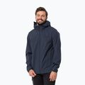 Jack Wolfskin Herren Regenjacke Elsberg 2.5L blau 1115881_1010_002