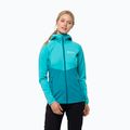 Jack Wolfskin Damen Go Hike Softshell Jacke blau 1306862