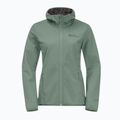 Damen Softshelljacke Jack Wolfskin Bornberg Hoody grün 1307691 4