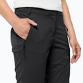 Jack Wolfskin Damen Softshellhose Glastal Zip Off schwarz 1508151_6000_042 5