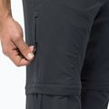 Herren Softshellhose Jack Wolfskin Glastal Zip Away grau 1508301 3