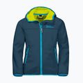 Jack Wolfskin Fourwinds Jacket Kinder Softshelljacke navy blau 1608011 4