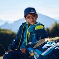 Jack Wolfskin Active Hike Kinder Regenjacke navy blau-grün 1609251 3