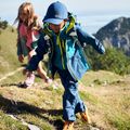 Jack Wolfskin Active Hike Kinder Regenjacke navy blau-grün 1609251 4