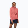 Damen-Trekkingjacke Jack Wolfskin Modesto Hooded rosa 1706254