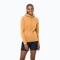 Damen-Trekkingjacke Jack Wolfskin Modesto Hooded gelb 1706254